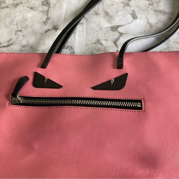 Fendi pink monster tote! - Picture 4 of 15